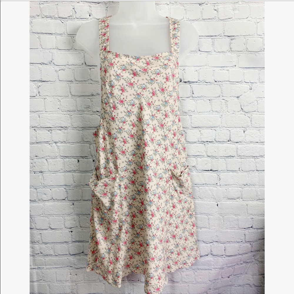 Pins & Needles Anthropologie Jumper Dress Floral Spring Mini